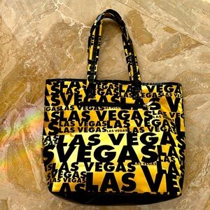 Tote bag with Las Vegas signs